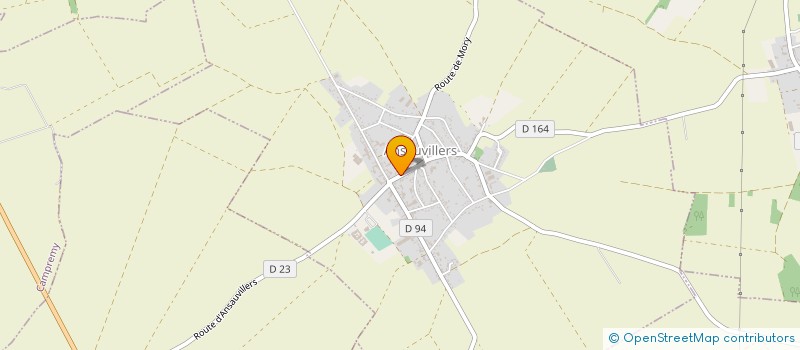 localisation de l'entreprise MONSIEUR JACQUES PETIT  ANSAUVILLERS