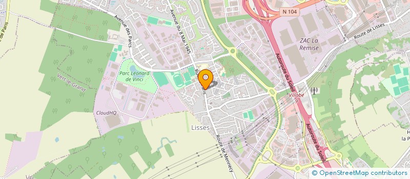 localisation de l'entreprise MONSIEUR JACQUES PETIZON  LISSES