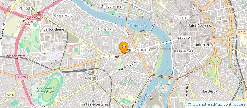 localisation de l'entreprise MONSIEUR JACQUES PETOT à TOULOUSE