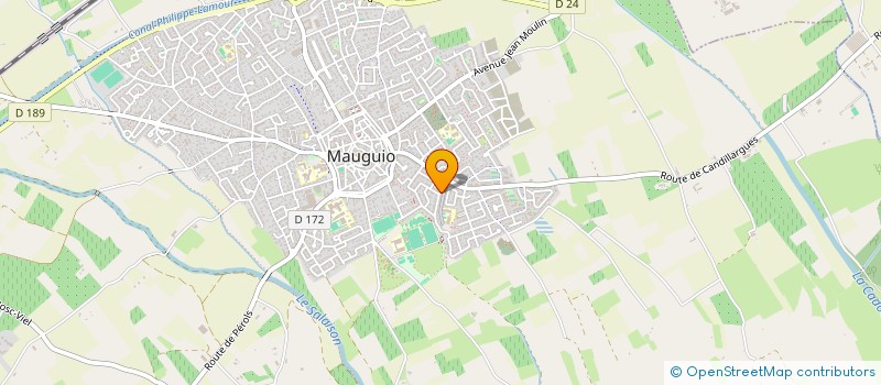 localisation de l'entreprise MONSIEUR JACQUES PIALLAT à MAUGUIO
