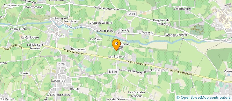 localisation de l'entreprise MONSIEUR JACQUES PICARD à DENICE