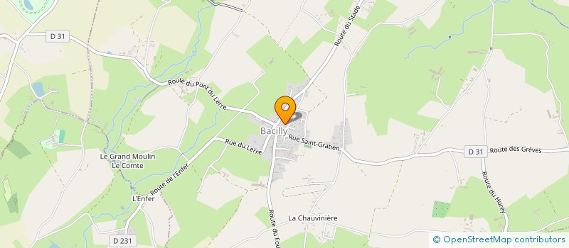 localisation de l'entreprise MONSIEUR JACQUES PICHON  BACILLY