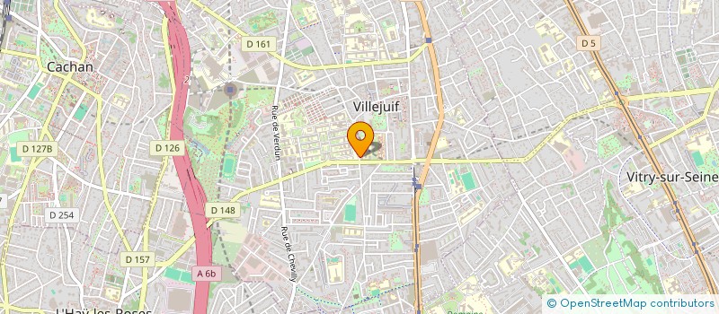 localisation de l'entreprise MONSIEUR JACQUES PIERONNE à VILLEJUIF