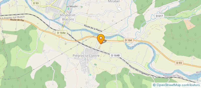 localisation de l'entreprise MONSIEUR JACQUES-PIERRE LE MOYNE DE MARTIGNY à ROQUEBRUNE-SUR-ARGENS