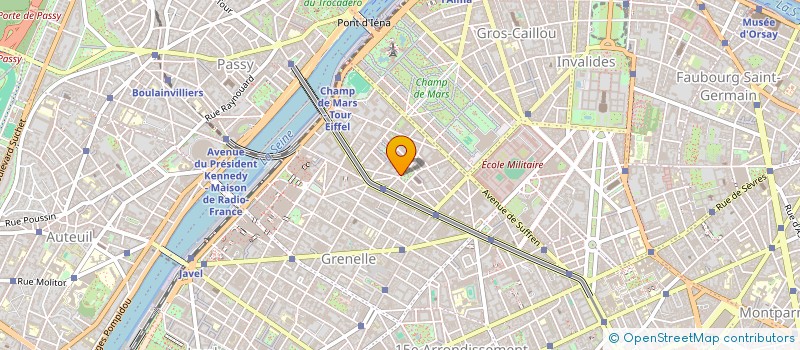 localisation de l'entreprise MONSIEUR JACQUES PIERREGROSSE à PARIS