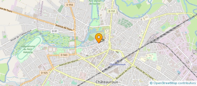 localisation de l'entreprise MONSIEUR JACQUES PIGNOL à CHATEAUROUX