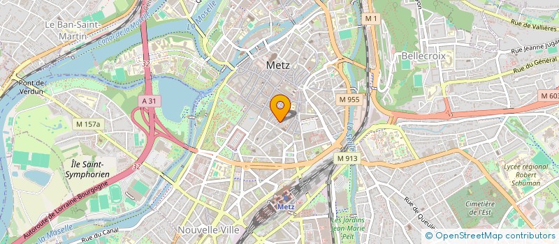 localisation de l'entreprise MONSIEUR JACQUES PINET  METZ