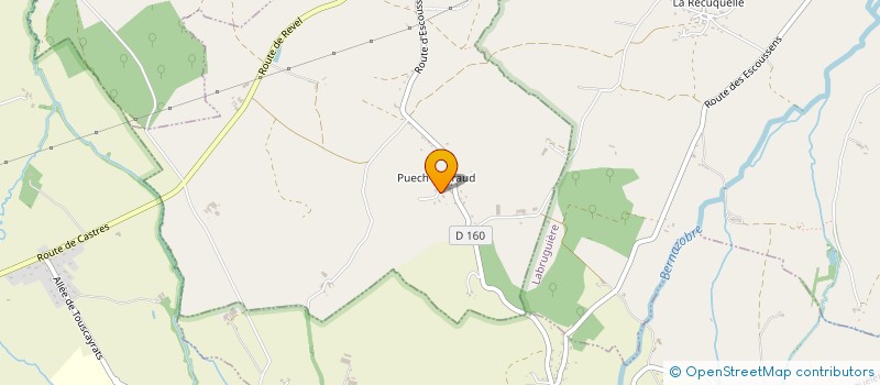 localisation de l'entreprise MONSIEUR JACQUES PIPET à SAINT-AFFRIQUE-LES-MONTAGNES