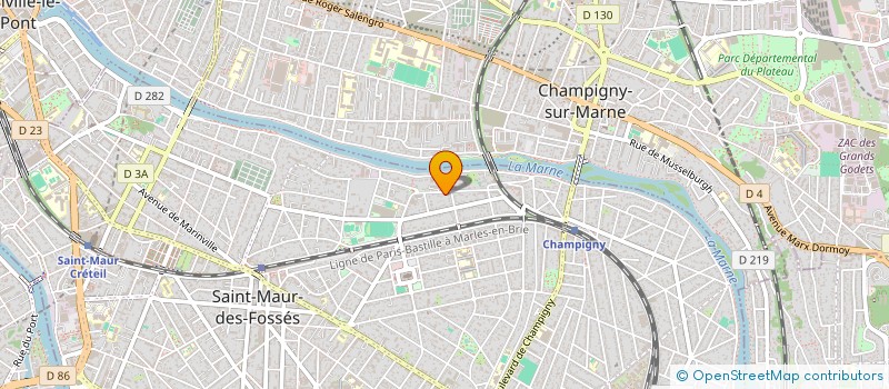 localisation de l'entreprise MONSIEUR JACQUES PIRON à SAINT-MAUR-DES-FOSSES