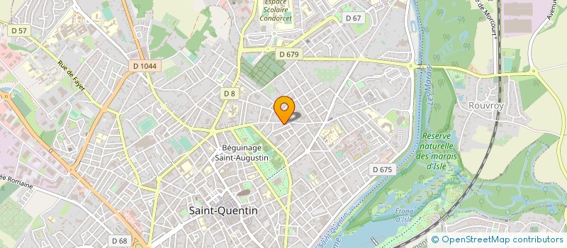 localisation de l'entreprise MONSIEUR JACQUES PLANCHON à SAINT-QUENTIN