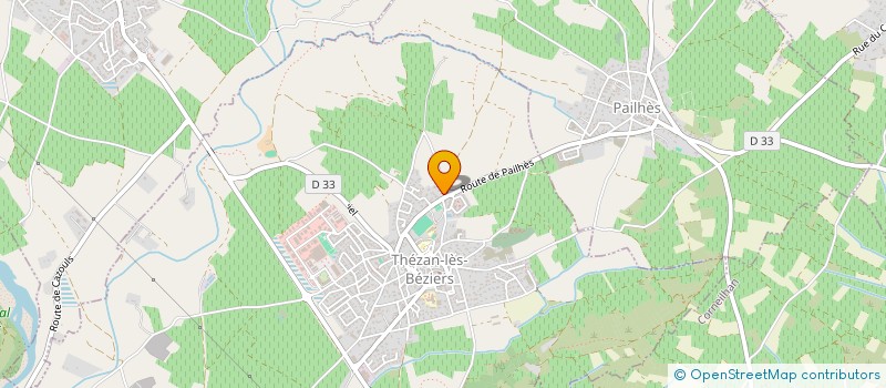 localisation de l'entreprise MONSIEUR JACQUES PLANCON  THEZAN-LES-BEZIERS