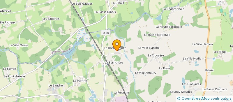 localisation de l'entreprise MONSIEUR JACQUES POIDEVIN  BONNEMAIN