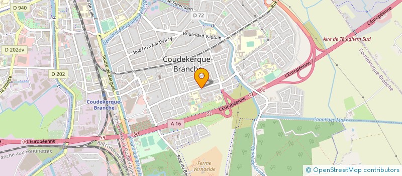 localisation de l'entreprise MONSIEUR JACQUES POIDEVIN à COUDEKERQUE-BRANCHE