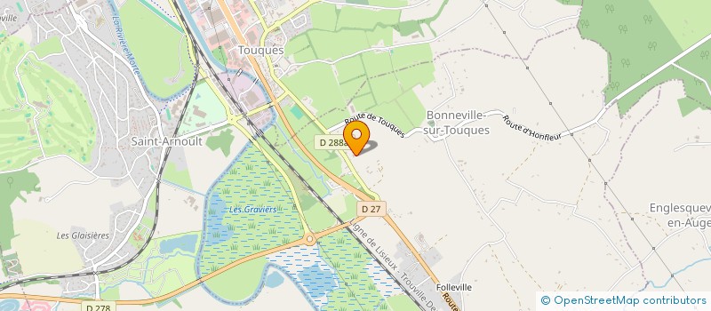 localisation de l'entreprise MONSIEUR JACQUES POILLEUX  CANAPVILLE