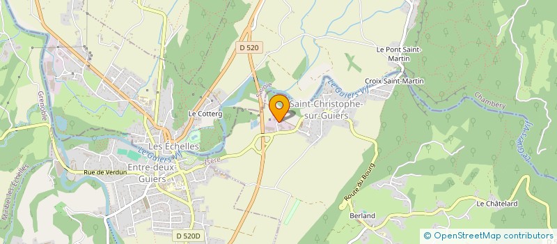 localisation de l'entreprise MONSIEUR JACQUES POINT à SAINT-CHRISTOPHE-SUR-GUIERS