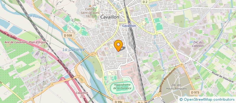 localisation de l'entreprise MONSIEUR JACQUES POIRON  CAVAILLON