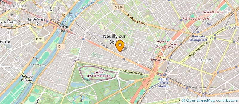 localisation de l'entreprise MONSIEUR JACQUES POIRSON à NEUILLY-SUR-SEINE
