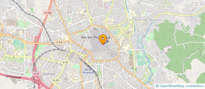 localisation de l'entreprise MONSIEUR JACQUES POMMIER à AIX EN PROVENCE