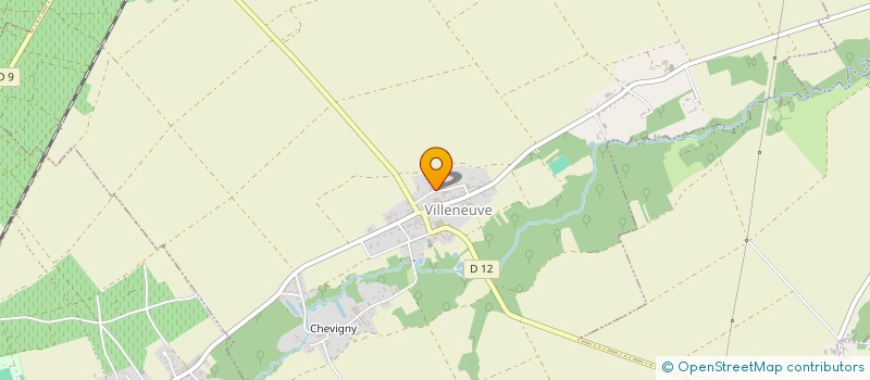 localisation de l'entreprise MONSIEUR JACQUES POMPON  VILLENEUVE-RENNEVILLE-CHEVIGNY
