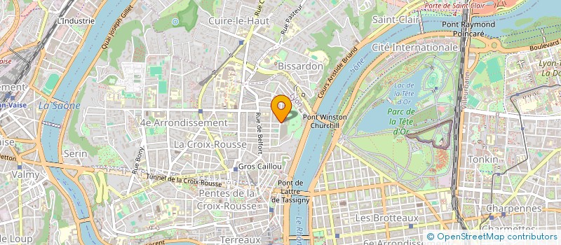 localisation de l'entreprise MONSIEUR JACQUES PONCET à LYON