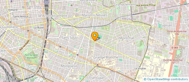 localisation de l'entreprise MONSIEUR JACQUES POPIER  LYON