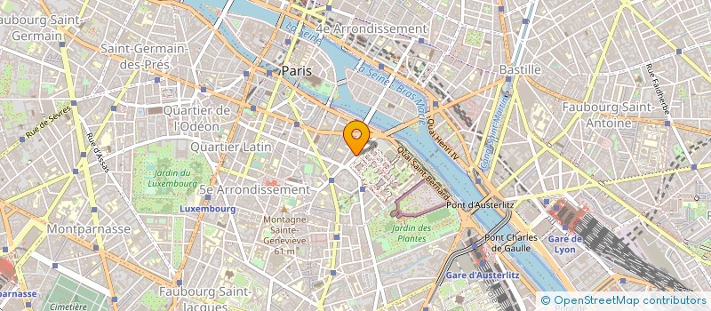 localisation de l'entreprise MONSIEUR JACQUES POURCHER à PARIS