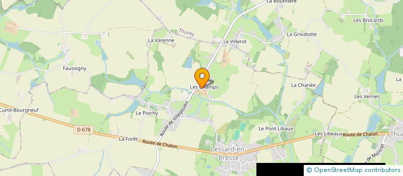 localisation de l'entreprise MONSIEUR JACQUES POURPRIX  SAVIGNY-SUR-SEILLE