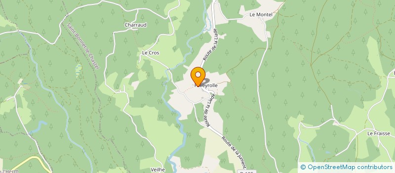 localisation de l'entreprise MONSIEUR JACQUES POUYET à FAYET-RONAYE