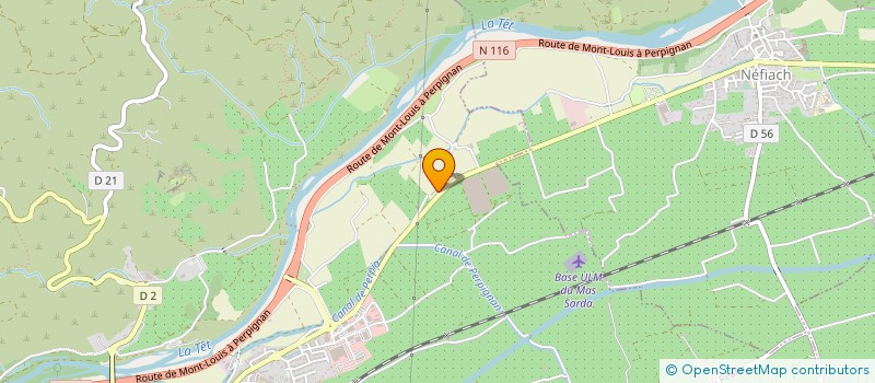 localisation de l'entreprise MONSIEUR JACQUES POUZOLS à ILLE-SUR-TET