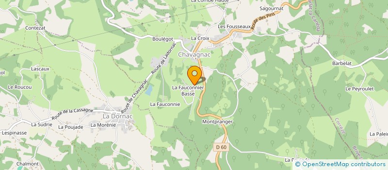 localisation de l'entreprise MONSIEUR JACQUES PRADELS à LES COTEAUX PERIGOURDINS