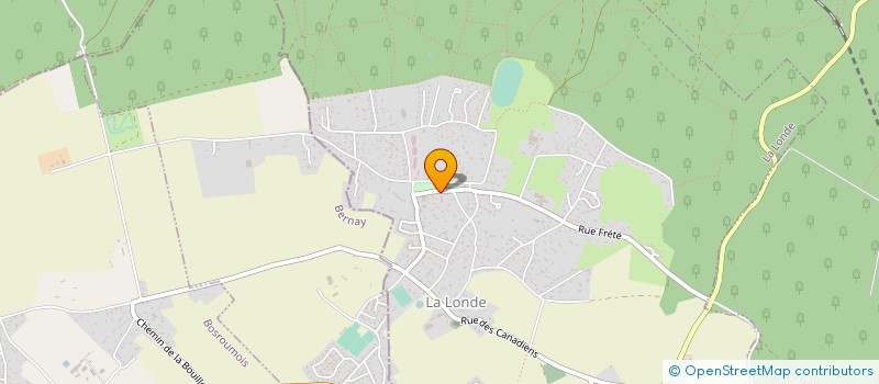 localisation de l'entreprise MONSIEUR JACQUES PRAT  LA LONDE