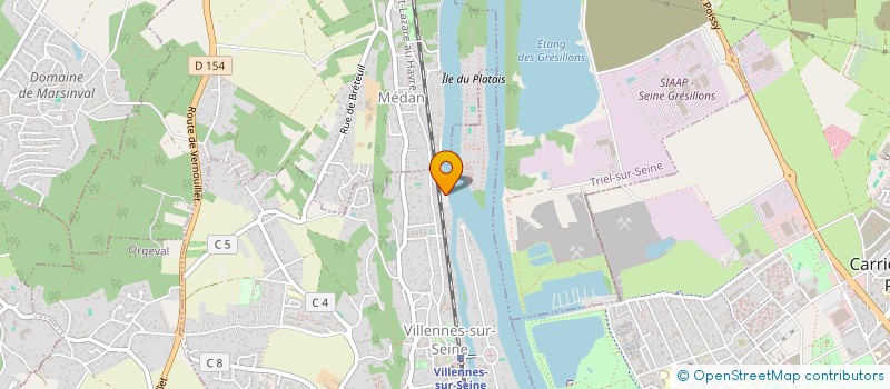 localisation de l'entreprise MONSIEUR JACQUES PRIOU  MEDAN