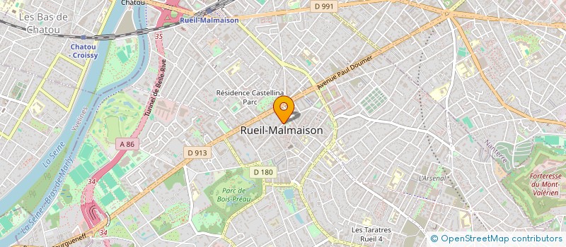 localisation de l'entreprise MONSIEUR JACQUES PROST à RUEIL-MALMAISON