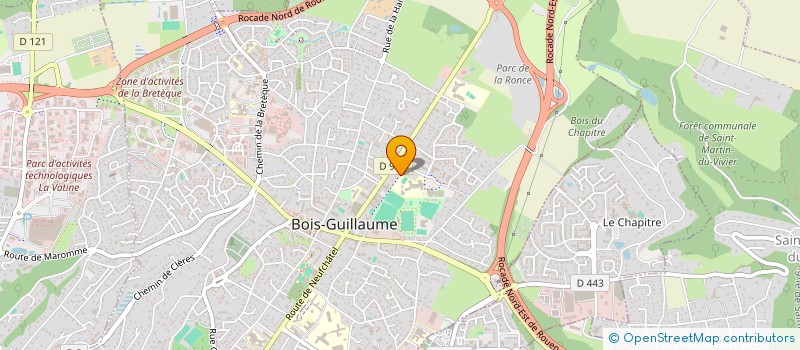 localisation de l'entreprise MONSIEUR JACQUES PROUIN à BOIS-GUILLAUME