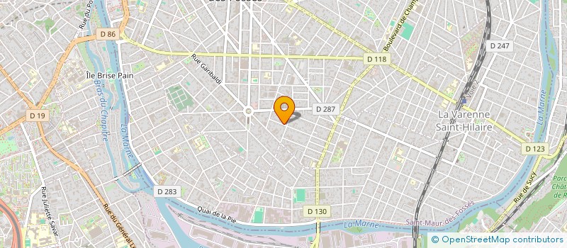 localisation de l'entreprise MONSIEUR JACQUES PUIBARAUD à SAINT-MAUR-DES-FOSSES