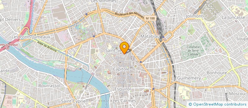 localisation de l'entreprise MONSIEUR JACQUES PUIG à TOULOUSE