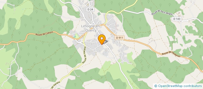 localisation de l'entreprise MONSIEUR JACQUES PUIG-MOUYSSET  LIMOGNE-EN-QUERCY