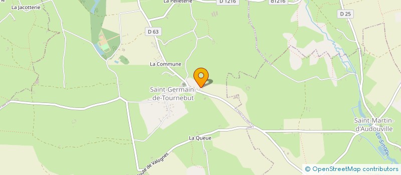 localisation de l'entreprise MONSIEUR JACQUES QUETTIER  COLOMBY