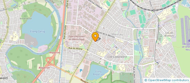 localisation de l'entreprise MONSIEUR JACQUES QUIRIN à STRASBOURG