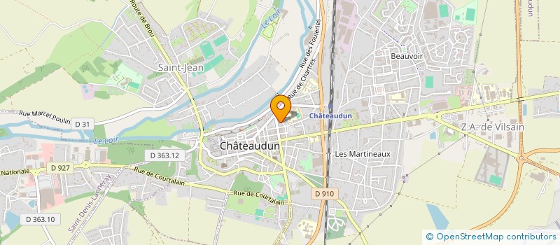 localisation de l'entreprise MONSIEUR JACQUES RAHAL à CHATEAUDUN