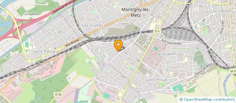 localisation de l'entreprise MONSIEUR JACQUES RAHIRE à MONTIGNY-LES-METZ