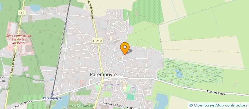 localisation de l'entreprise MONSIEUR JACQUES RAHMANI à PAREMPUYRE