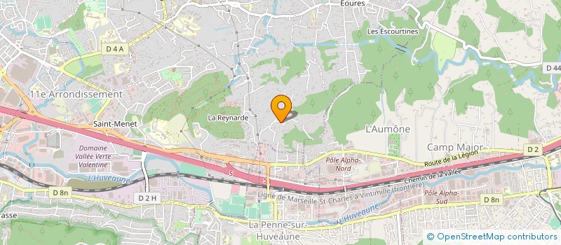 localisation de l'entreprise MONSIEUR JACQUES RAILLON à MARSEILLE