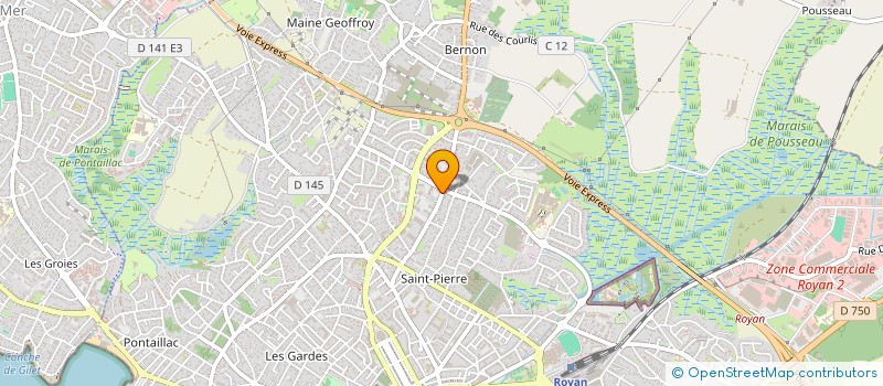 localisation de l'entreprise MONSIEUR JACQUES RAIMOND à ROYAN