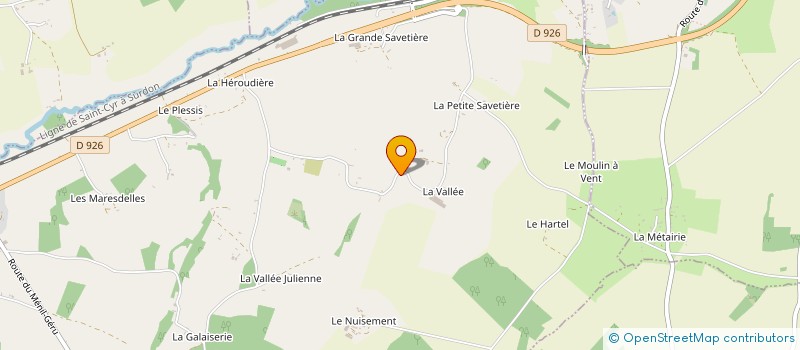 localisation de l'entreprise MONSIEUR JACQUES RAINEAU à SAINTE-GAUBURGE-SAINTE-COLOMBE