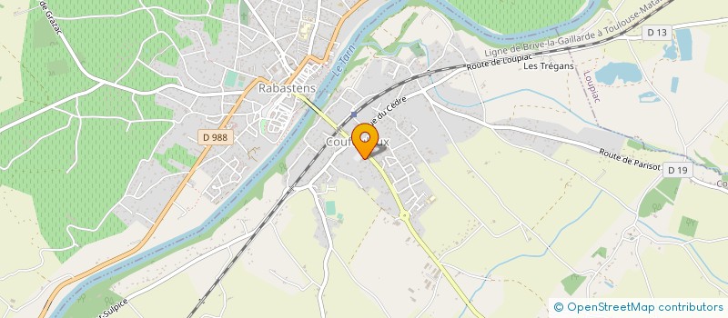 localisation de l'entreprise MONSIEUR JACQUES RAMBERT  COUFOULEUX