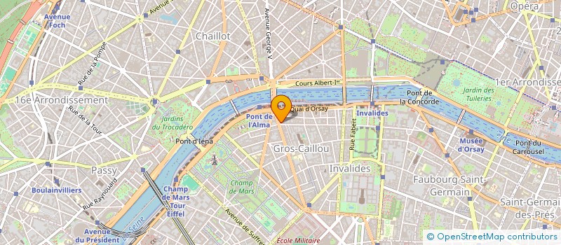 localisation de l'entreprise MONSIEUR JACQUES RAMBERT  PARIS