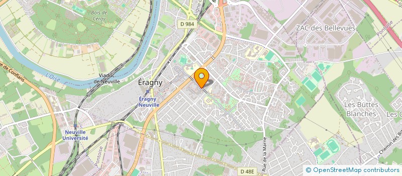 localisation de l'entreprise MONSIEUR JACQUES RATIE à ERAGNY