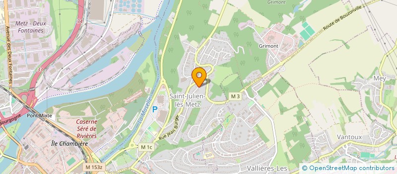 localisation de l'entreprise MONSIEUR JACQUES RAWSKI  SAINT-JULIEN-LES-METZ