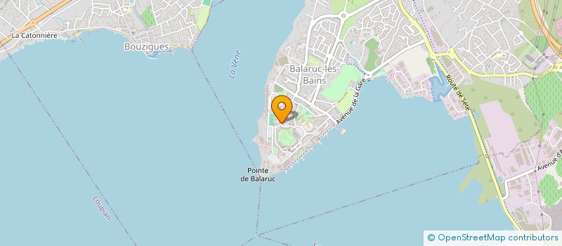 localisation de l'entreprise MONSIEUR JACQUES RAYMOND  BALARUC-LES-BAINS